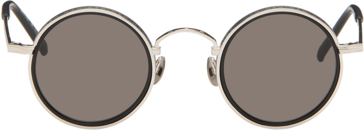 Photo: Matsuda Silver & Black M3100-i Sunglasses