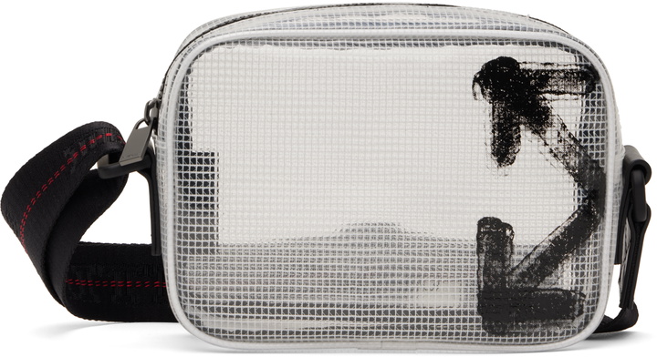Photo: Off-White Transparent Ripstop Heritage Camera Bag