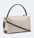 JW Anderson Loafer Medium canvas and leather top-handle bag
