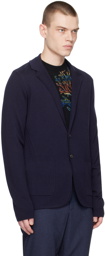 Paul Smith Navy Button Blazer