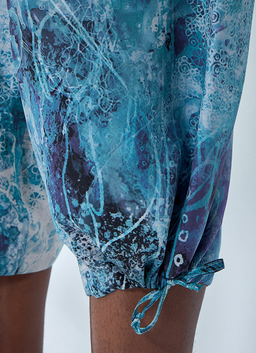 Yohji Yamamoto Drawstring Cropped Shorts