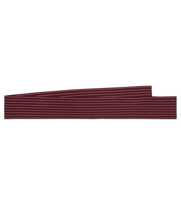 Photo: Saint Laurent Striped scarf