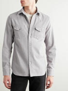 TOM FORD - Denim Western Shirt - Gray