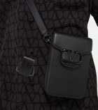 Valentino Garavani Locò Mini leather crossbody bag