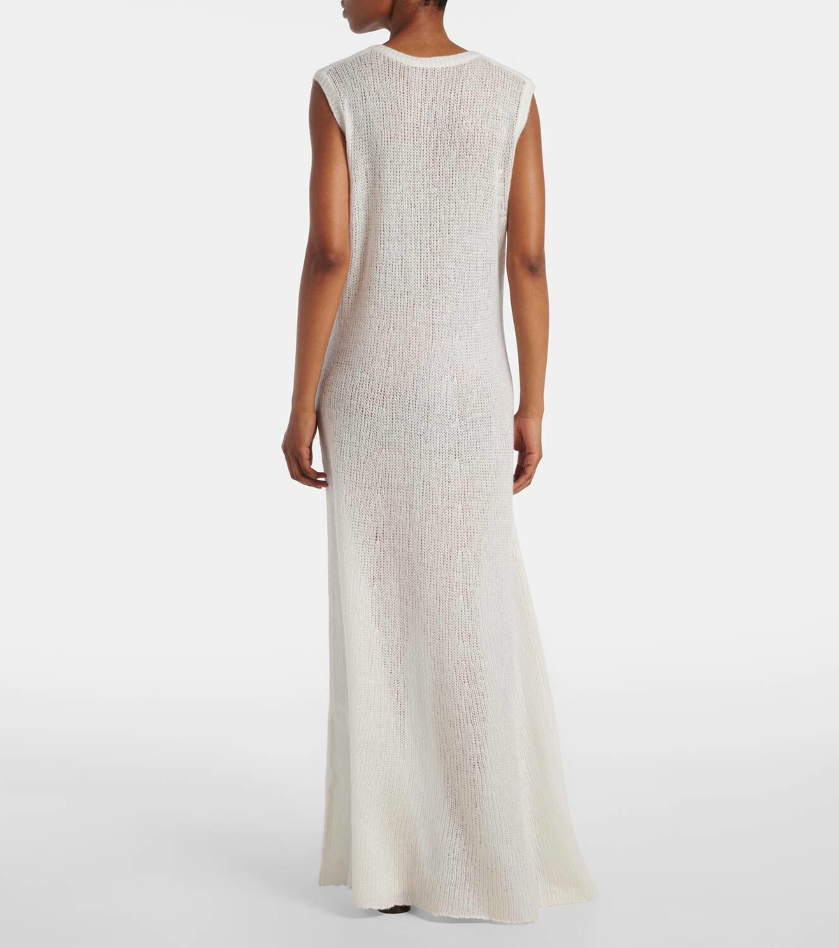 Lisa Yang Madalena cashmere and silk maxi dress