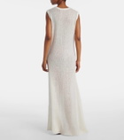 Lisa Yang Madalena cashmere and silk maxi dress