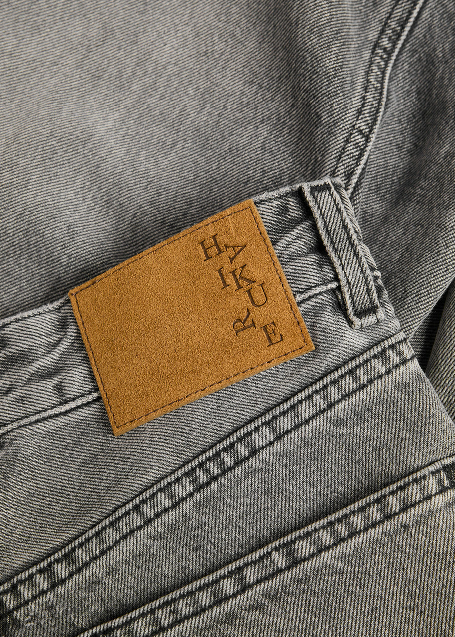 Haikure Betty Cropped Straight-leg Jeans Grey