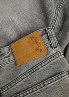 Haikure Betty Cropped Straight-leg Jeans Grey