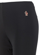 Moncler Grenoble Black Logo Leggings