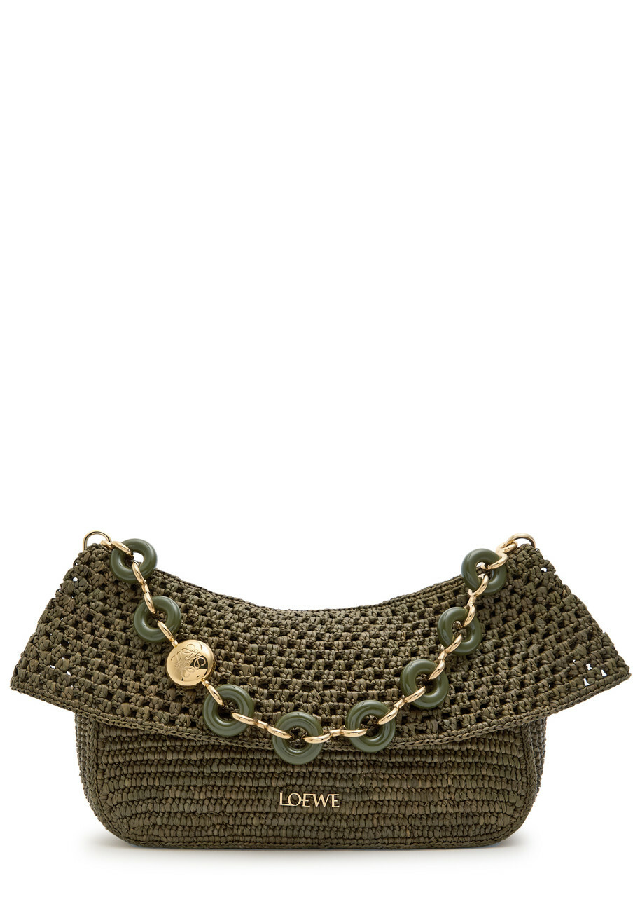 Loewe - Woven leather tote bag Loewe