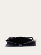 Ferragamo Mens Gancini document holder in Blue