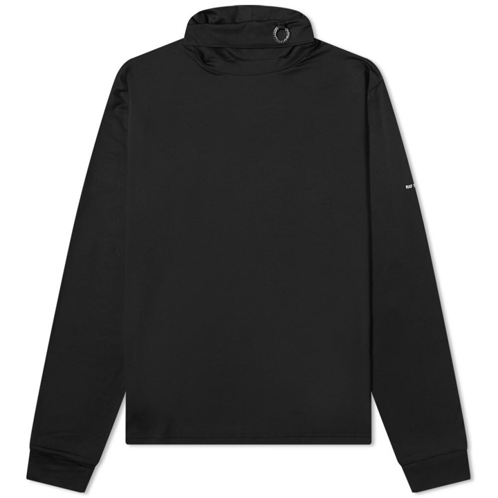 Photo: Fred Perry x Raf Simons Roll Neck Top in Black