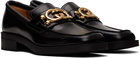 Gucci Black Interlocking G Loafers