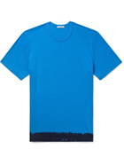 JAMES PERSE - Dip-Dyed Combed-Cotton Jersey T-Shirt - Blue - 1