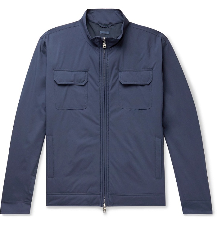 Photo: Peter Millar - All-Weather Flex Discovery Slim-Fit Jacket - Blue