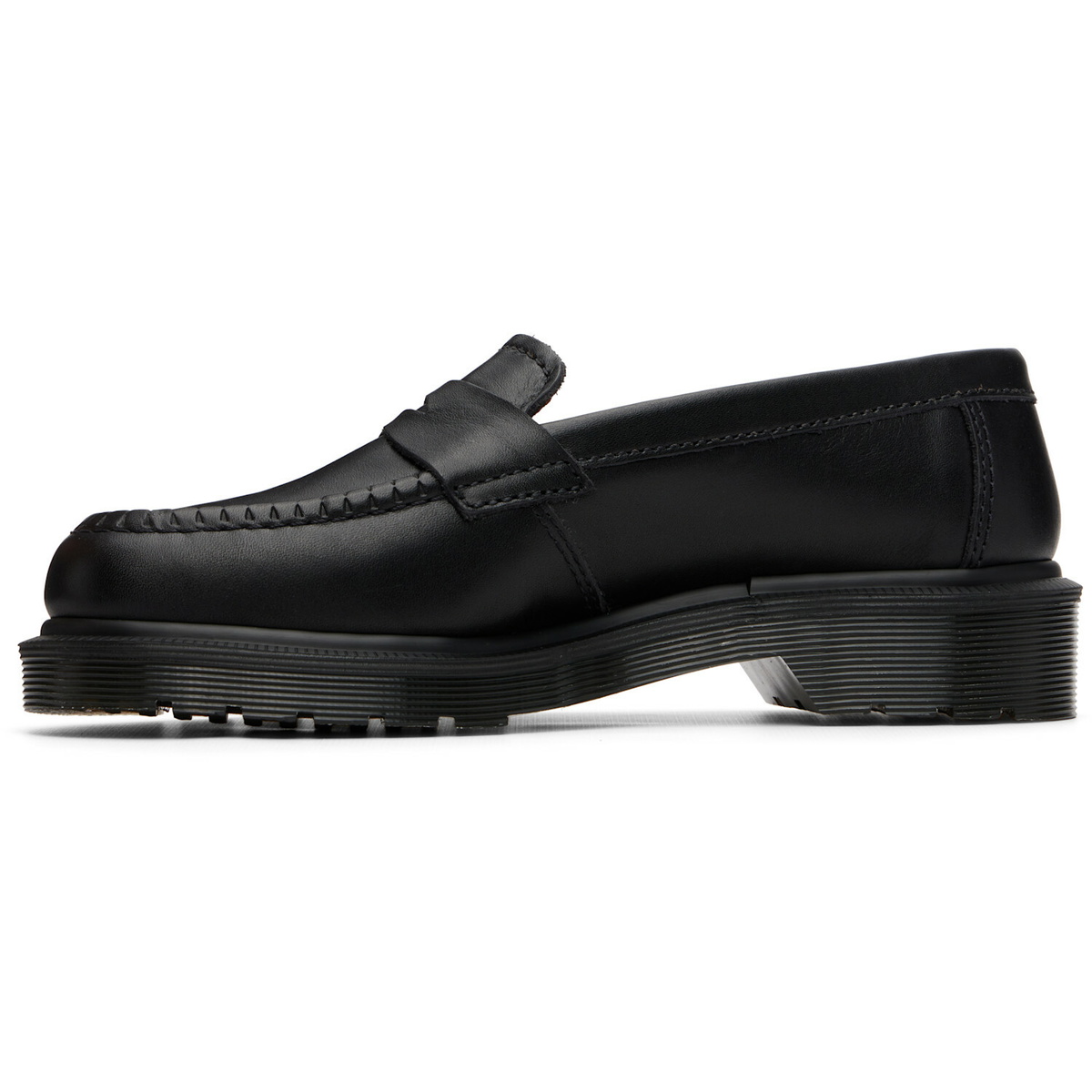 Dr. Martens Black Delapre 'Made In England' Classic Loafers