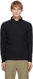 POST ARCHIVE FACTION (PAF) Black 7.0 Right Long Sleeve Sweatshirt