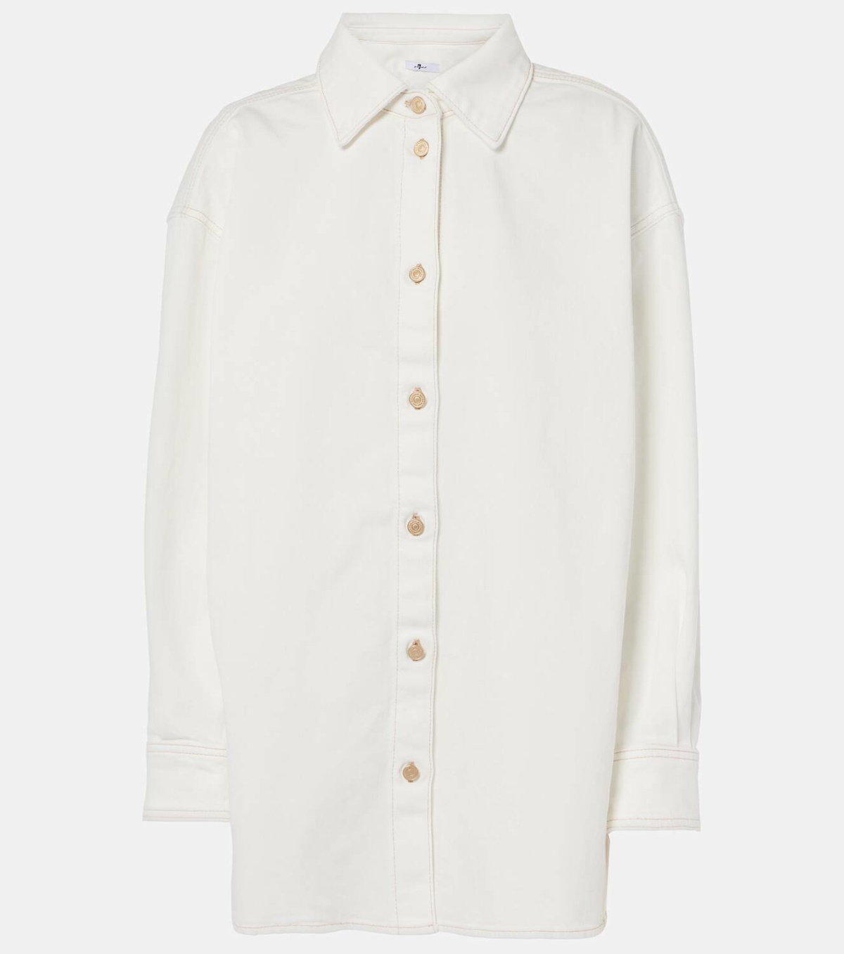 7 For All Mankind Denim overshirt