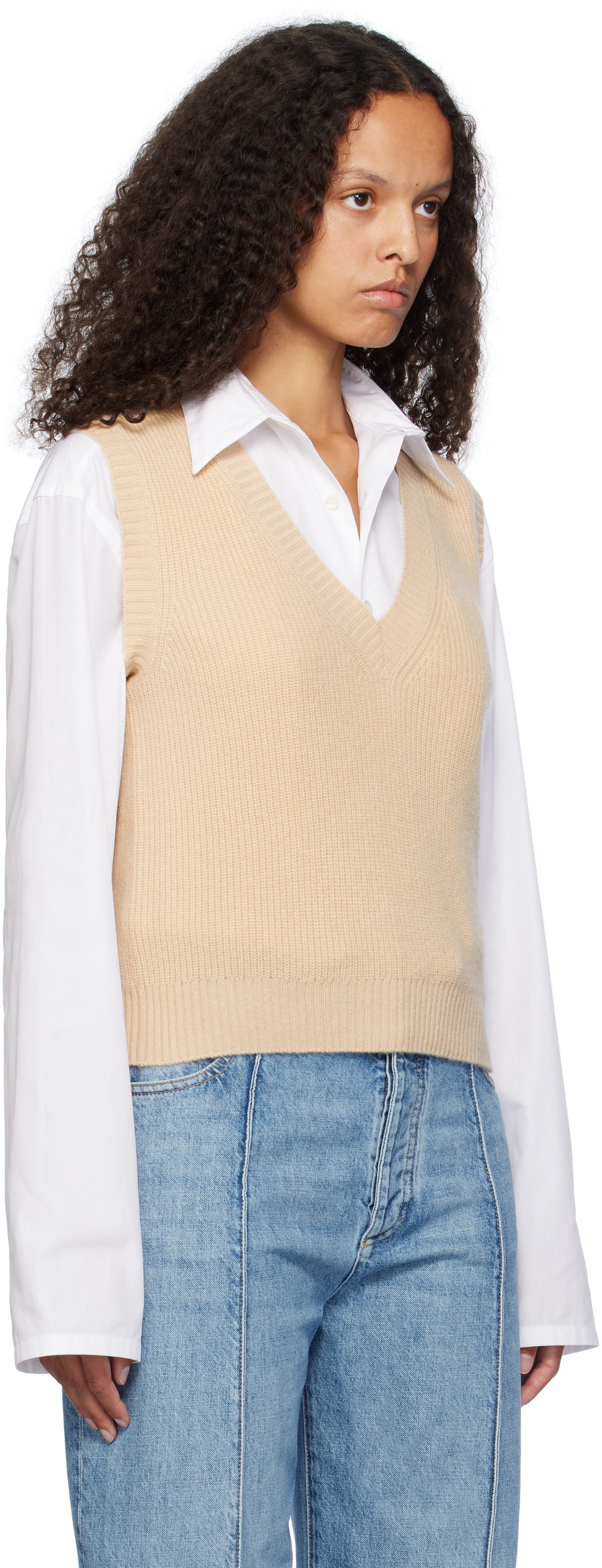Weekend Max Mara Beige Dolce Vest