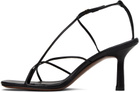 NEOUS Black Alphard Heeled Sandals