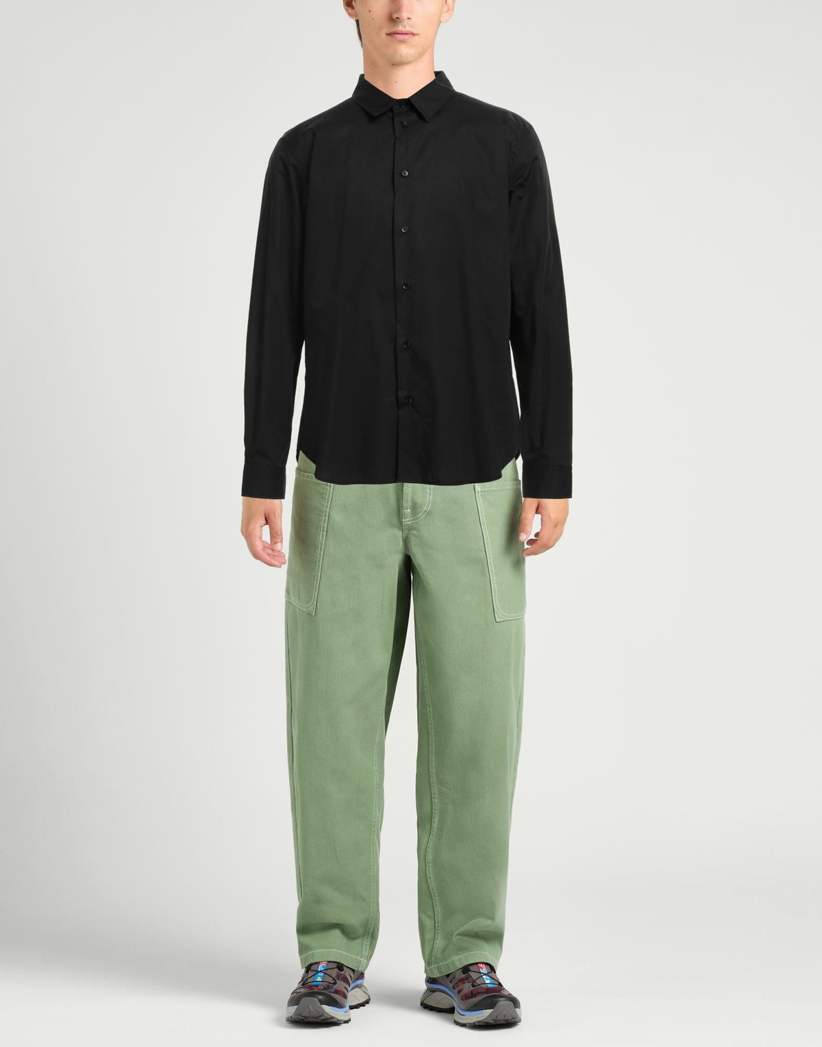 Just Cavalli Mens Shirt in Black