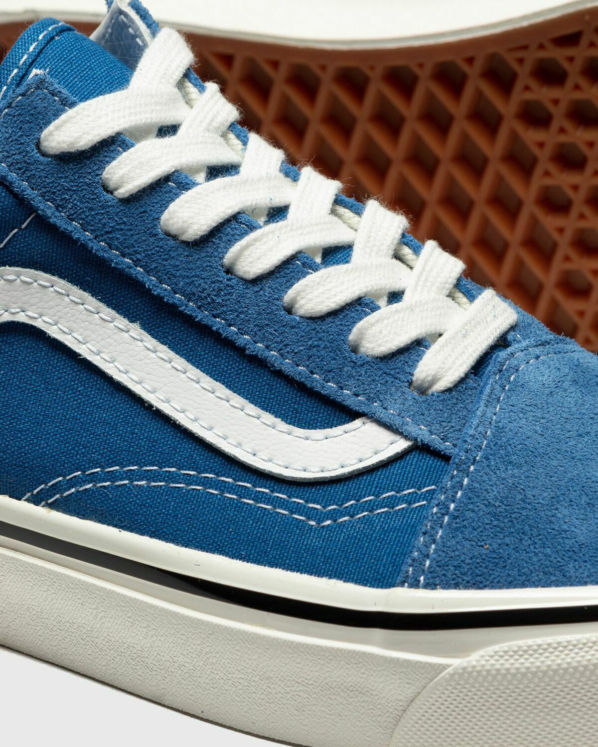 Vans Anaheim Factory Old Skool 36 Dx Blue - Womens - Lowtop Vans