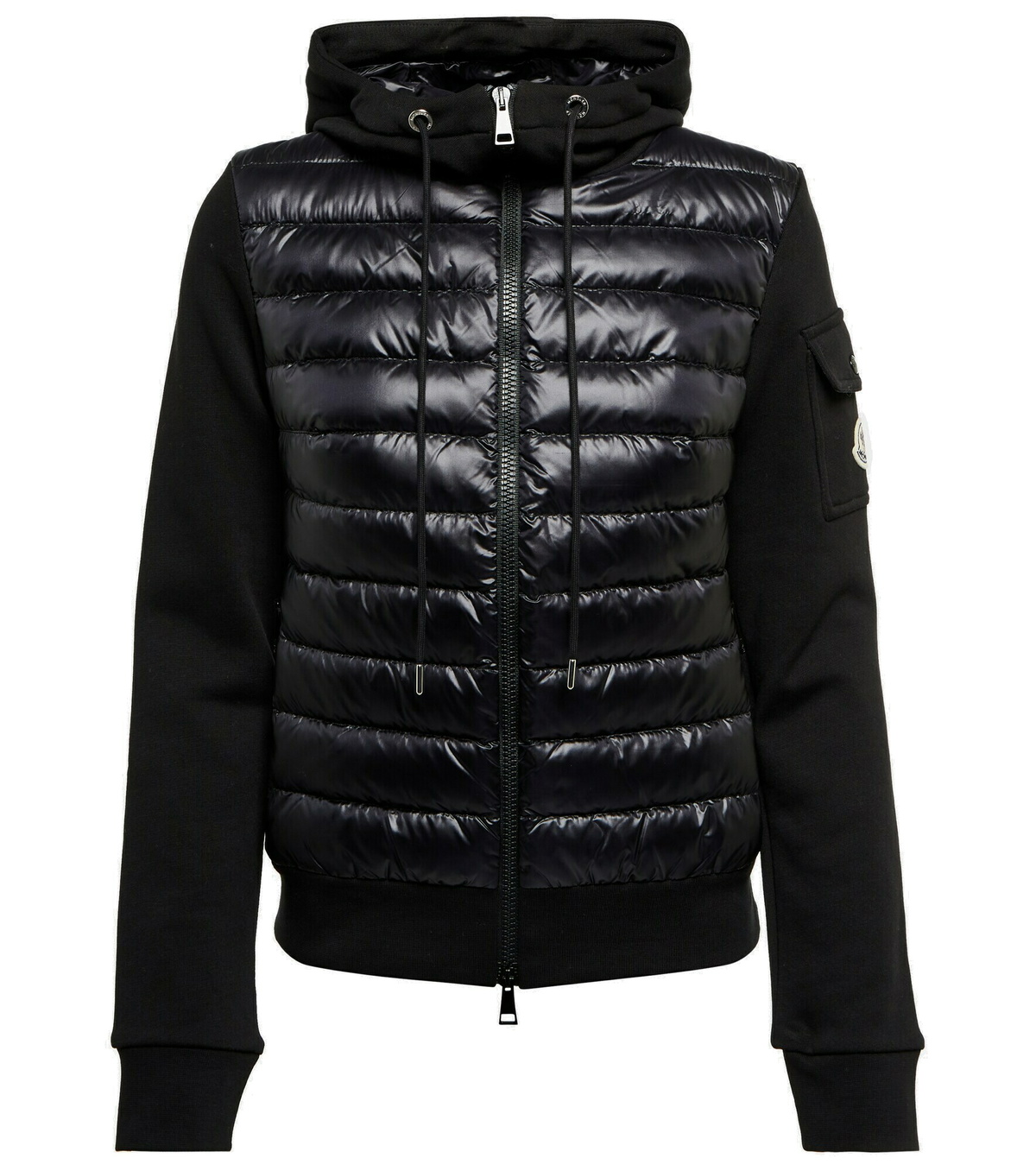 【希少】 MONCLER Cotton zip-up hoodie フーディ コットン Moncler Cotton zip-up Hoodie | Neutrals | FARFETCH