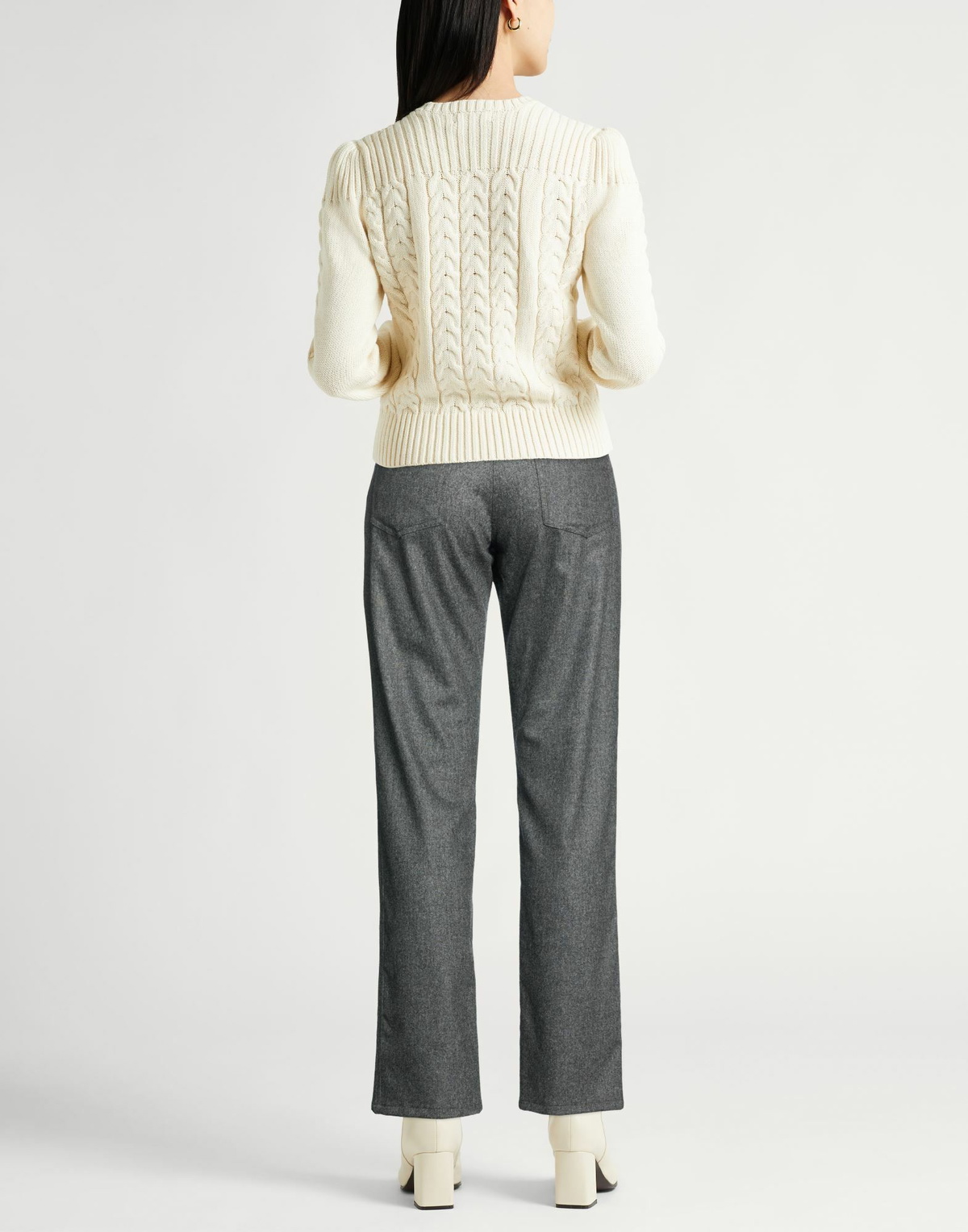 Khaite Womens Pants in Grey