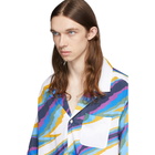 Missoni White Printed Short Sleeve Shirt