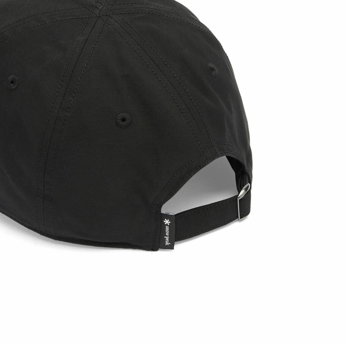Snow Peak Men's Light Dobby Cloth Cap in Black 
