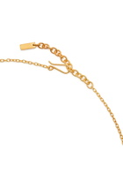 Completedworks Floral Charm-embellished 18kt Gold-plated Necklace - One Size