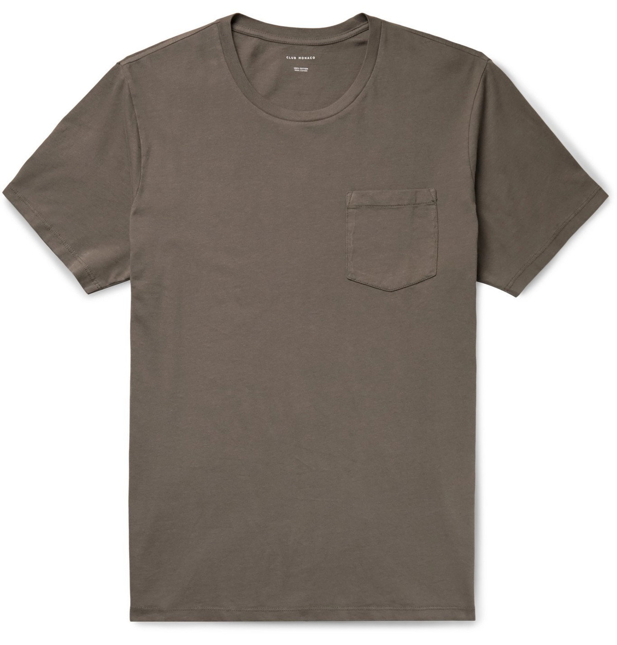 Club Monaco - Williams Cotton-Jersey T-Shirt - Gray Club Monaco