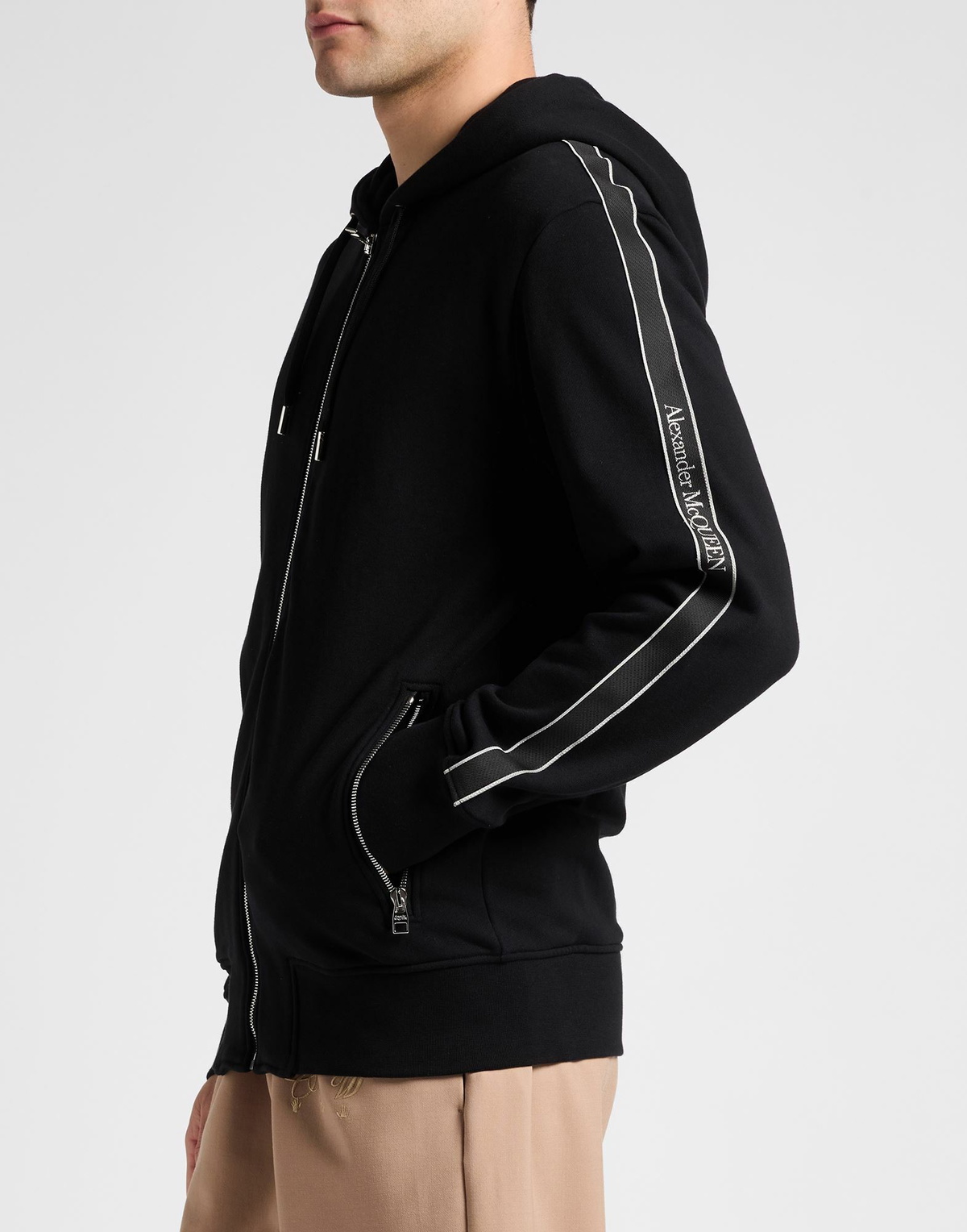 Mcqueen Mens Sweatshirt in Black
