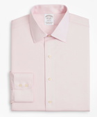 Brooks Brothers Men's Stretch Soho Extra-Slim-Fit Dress Shirt, Non-Iron Twill Ainsley Collar | Pink