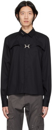 HELIOT EMIL Black Regalia LS Shirt