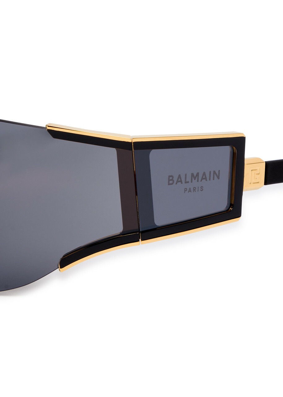 Balmain Eyewear Fleche D-frame Sunglasses - Black - One Size