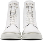 Virón White Apple Leather 1992 Boots