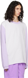 Camiel Fortgens Purple Big Long Sleeve T-Shirt