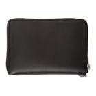 Yohji Yamamoto Black Zip-Around Wallet