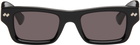 Bottega Veneta Black Dizzy Square Sunglasses