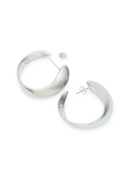 Agmes Daphne Sterling Silver Hoop Earrings - One Size