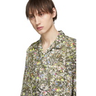 Lemaire Multicolor Neon Splash Shirt