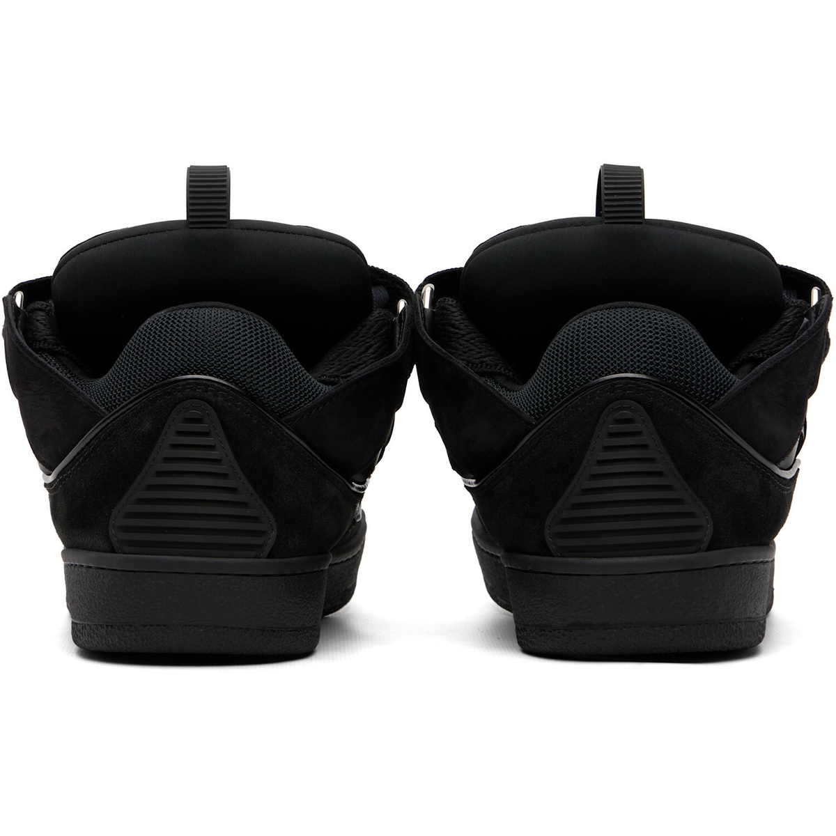 Lanvin Black Curb Sneakers