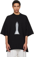 Rick Owens DRKSHDW Black Temple Tommy T-shirt