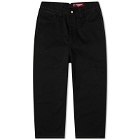 Junya Watanabe MAN Men's x Levi's Stretch Cloth Tapered Jeans in Black