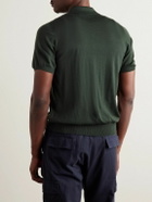Purdey - Tantallon Slim-Fit Merino Wool Polo Shirt - Green
