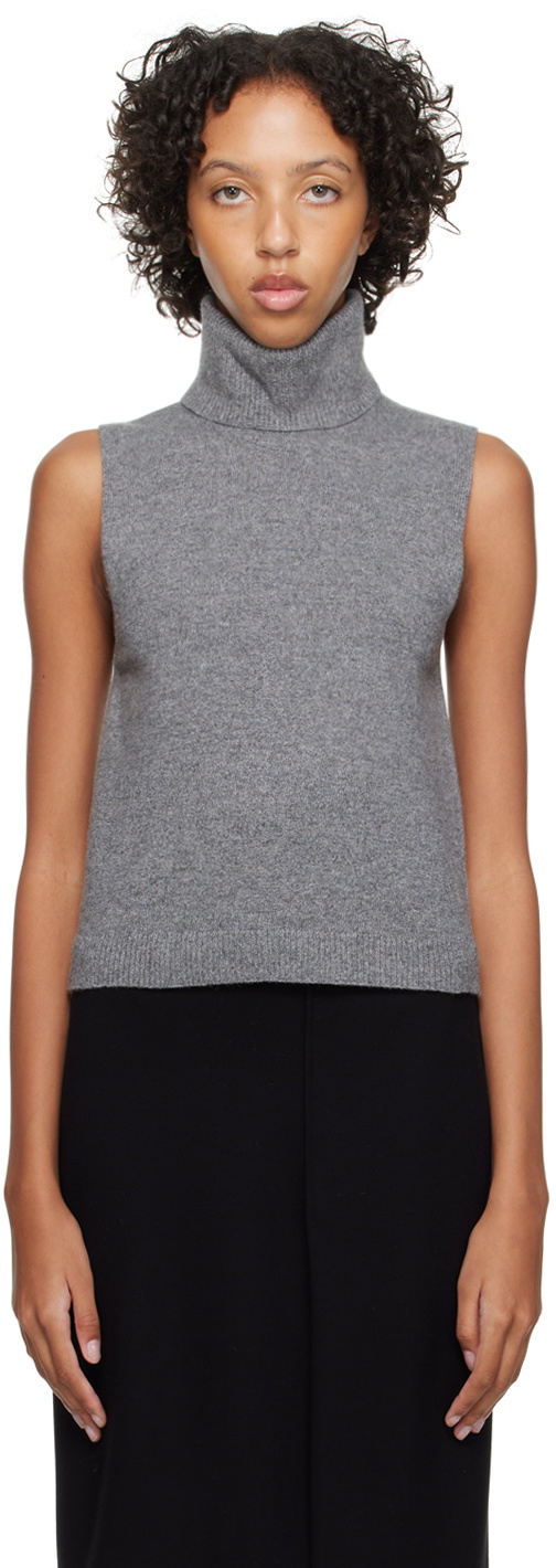 LESET Gray Zoe Turtleneck