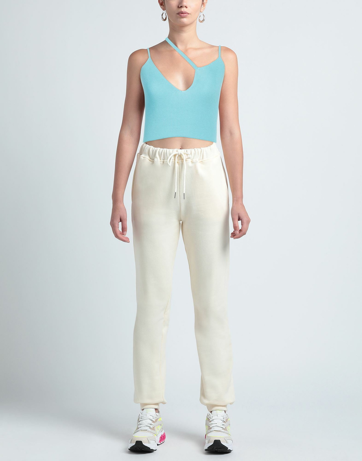 Laneus Womens Top Azure