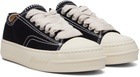 Represent Black Rep-Cap Sneakers