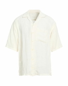 120% Lino Mens Shirt Ivory